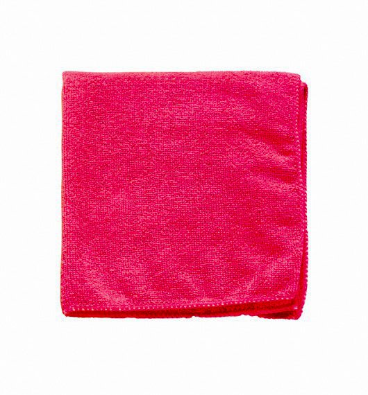 Pink microfiber cleaning cloth — Dhanya Hospitals, Rajapalayam